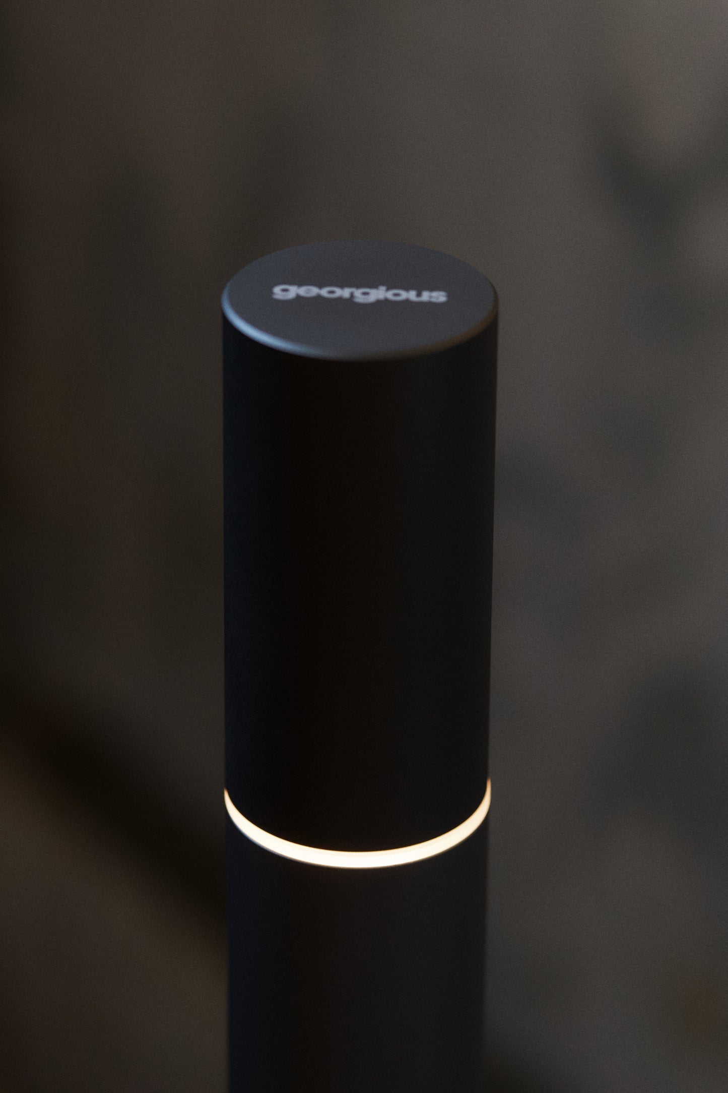 The Slide Light by Georgious at Shoreditch Design week London Shadow Black Finish Close up